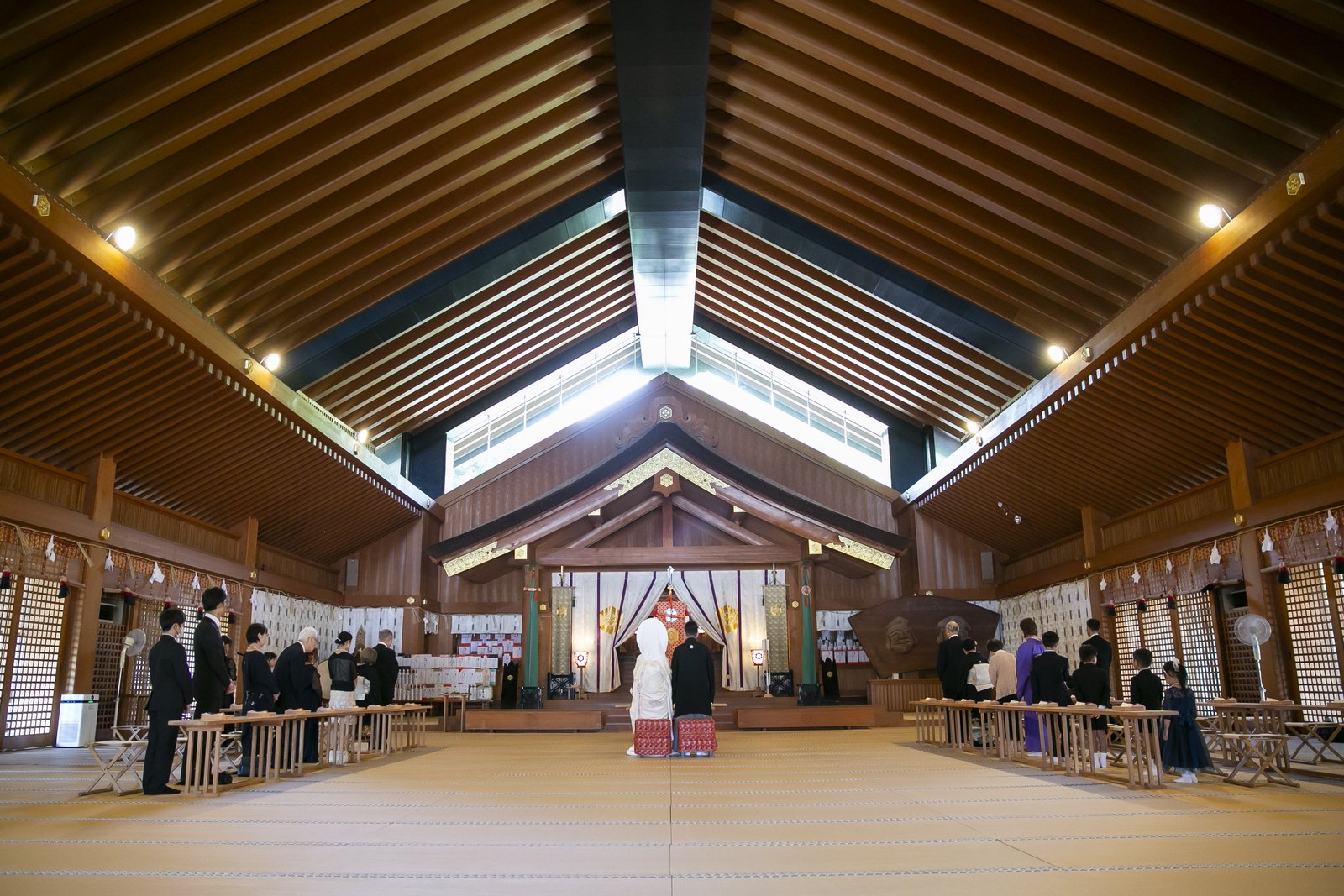 出雲大社結婚式場・神楽殿の館内